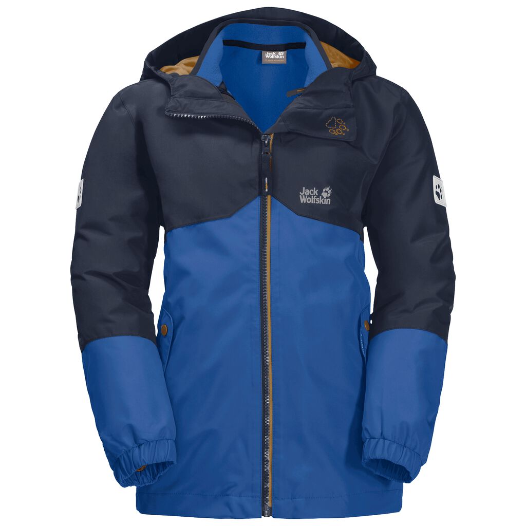 Jack Wolfskin B ICELAND μπουφαν 3 σε 1 παιδικά μπλε | GR3667612